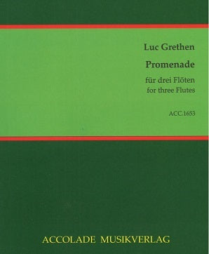 Grethen, Luc - Promenade for Three Flutes