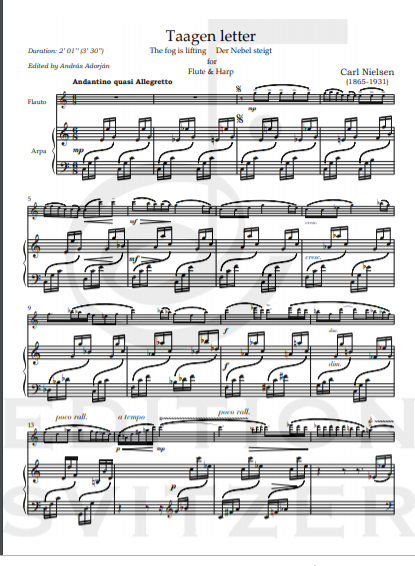 Nielsen -  Complete incidental music for flute, viola and harp
