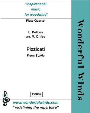 Delibes - Pizzicatai (Sylvia) for quartet