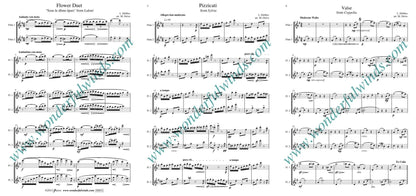 Delibes, L. Three Pieces - for two flutes