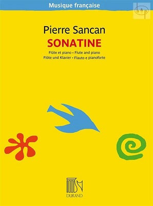 Sancan, P - Sonatine for Flute and Piano (New Edition)