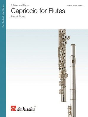 Proust - Capriccio for 3 Flutes and piano