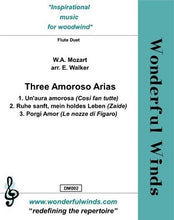 Mozart  - Three Amoroso Arias for two flutes