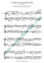 Mozart  - Three Amoroso Arias for two flutes