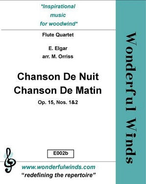 Elgar/Orriss - Chanson de Nuit/Chanson de Matin  (WW)