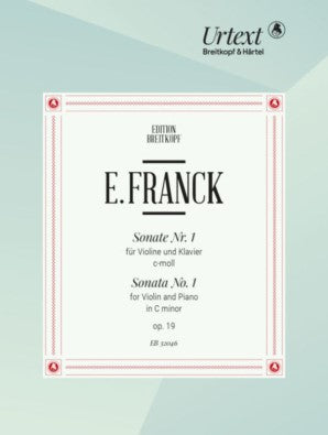 Franck- Sonata No. 1 in C minor Op. 19