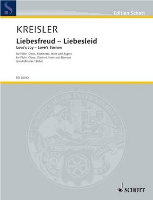 Kreisler, Fritz  - Liebesleid from the Old Viennese dance tunes