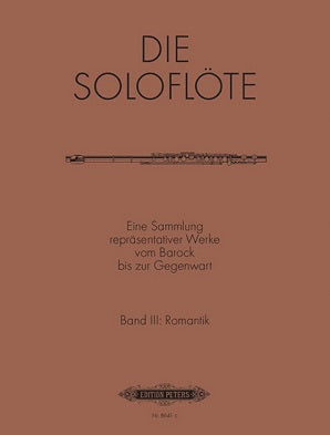 Solo Flute Album Bk 3 Romantic Flute