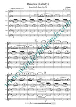 Faure - Berceuse from the dolly suite - for flute choir