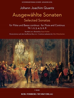 Quantz - Selected Sonatas Nos. 1, 2, 3, 4, 5, 6, 8