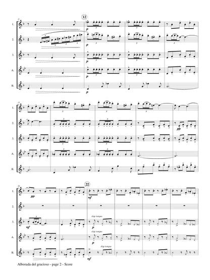 Ravel, Maurice - Alborada del gracioso for Flute Quintet