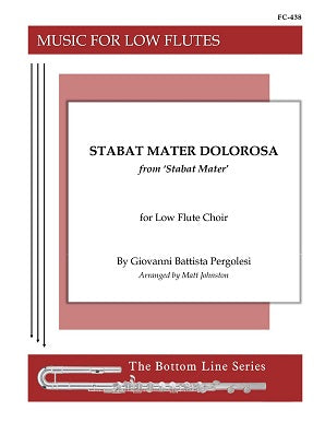 Pergolesi, Giovanni Battista - Stabat Mater Dolorosa from 'Stabat Mater' for Low Flute Choir