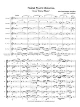 Pergolesi, Giovanni Battista - Stabat Mater Dolorosa from 'Stabat Mater' for Low Flute Choir