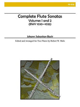 Bach - Flute Sonatas for Two Flutes