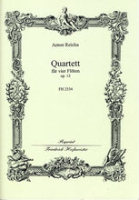 Reicha, Anton - Sinfonico Pour Quatuor de Flutes (Hofmeister)