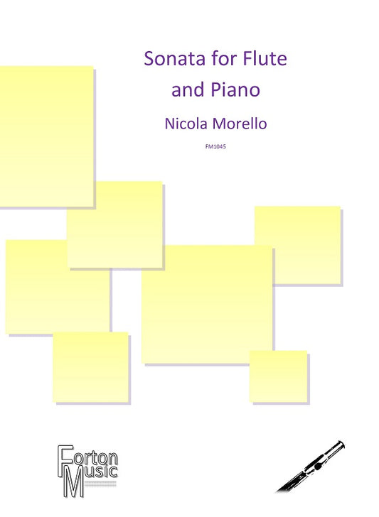 Morello , Nicola - Sonata for flute and piano - Digital Download