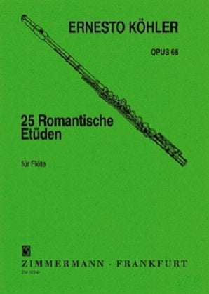 Koehler - Etudes Romatiques 25 Op 66 (Zimmermann)