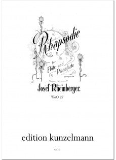 Rheinberger, Josef Rhapsodie für Flöte