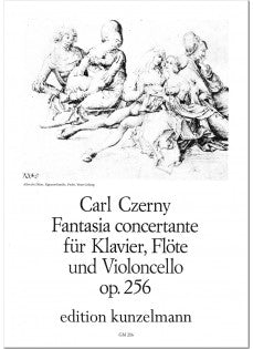 Czerny, Carl Fantasia concertante für Flöte, Violoncello, Klavier