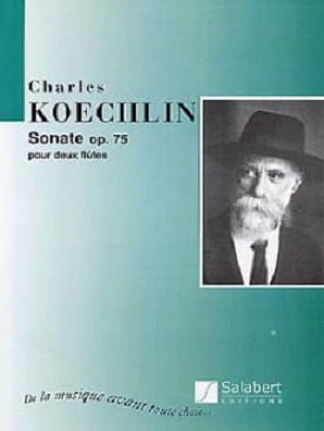 Koechlin, C - Sonata opus 75 for two flutes