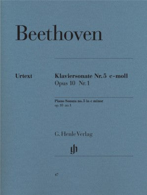 Beethoven, Ludwig van - Piano Sonata in C minor Op 10 No 1