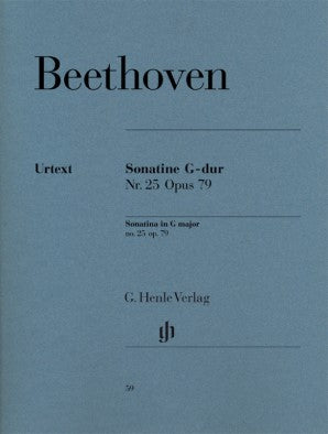 Beethoven, Ludwig van - Sonatina for Piano G major Op 79