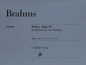 Brahms, Johannes - Waltzes Op 39 Piano 4 Hands