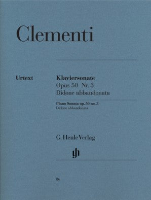 Clementi Muzio - Sonata Didone Abbandonata Op 50 No 3 Piano