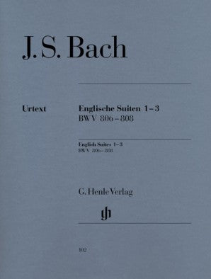 Bach, Johann Sebastian - English Suites 1-3 BWV 806-808 Piano Solo