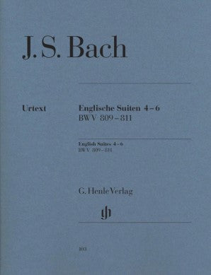 Bach, Johann Sebastian- English Suites 4-6 BWV 809-811