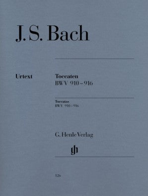 Bach, Johann Sebastian - Toccatas BWV 910-916 Piano Solo