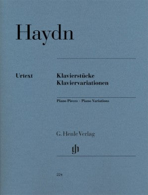 Haydn Joseph -Piano Pieces - Piano Variations