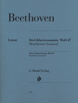 Beethoven, Ludwig van - 3 Piano Sonatas WoO 47 Piano Solo