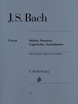 Bach, Johann Sebastian - Suites Sonatas Capriccios & Variations Piano Solo