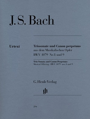 Bach, JS - Bach’s Trio Sonata for flute, violin and basso continuo