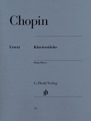 Chopin Frederic -Chopin Piano Pieces Urtext edition