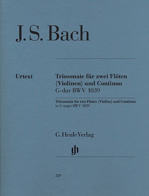 Bach, JS - Trio Sonata in G major BWV 1039 (Henle)