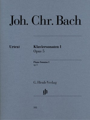Bach, Johann Christian- JC Bach Piano Sonatas Op 5 Volume 1