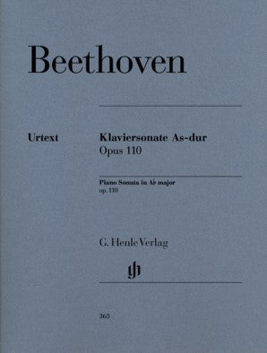 Beethoven, Ludwig van - Piano Sonata in A flat major Op 110