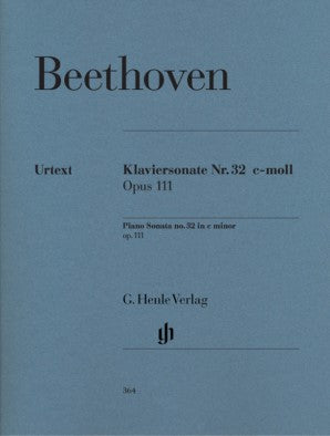 Beethoven, Ludwig van - Piano Sonata No 32 in C minor Op 111