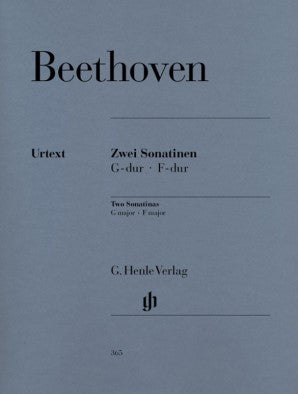 Beethoven, Ludwig van - 2 Sonatinas for Piano F major and G major Anh 5