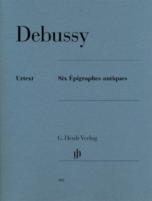 Debussy Claude - Six Epigraphes Antiques Piano Solo