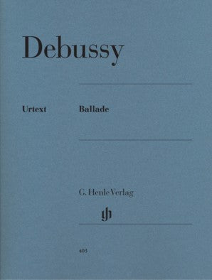 Debussy Claude - Ballade Piano Solo