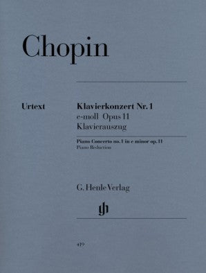 Chopin Frederic - Piano Concerto No 1 E minor Op 11 2P4H