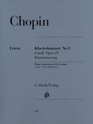 Chopin Frederic - Piano Concerto No 2 F minor Op 21 2P4H