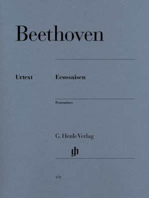 Beethoven, Ludwig van - Ecossaises WoO 83 und WoO 86 Piano Solo