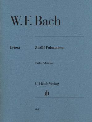 Bach, Wilhelm Friedemann - WF Bach Twelve Polonaises Piano Solo