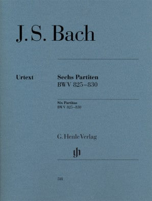 Bach, Johann Sebastian - Bach Six Partitas for Piano BWV 825-830