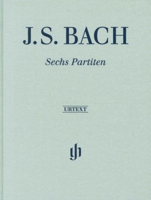 Bach, Johann Sebastian - Bach Six Partitas for Piano BWV 825-830 Bound Ed