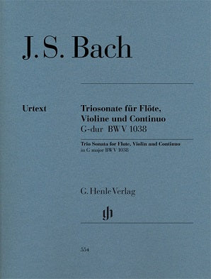Bach, JS - Trio Sonata G major BWV 1038 for Flute, Violin and Continuo